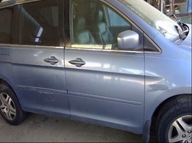 2007 HONDA ODYSSEY, BLUE, EX-L, 3.5L, AT, FWD,  A25127